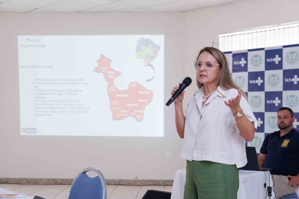 Gerente de Saúde de Naviraí, Dra. Ângela Cunha Castro Lopes. ©Roni Silva/PMA